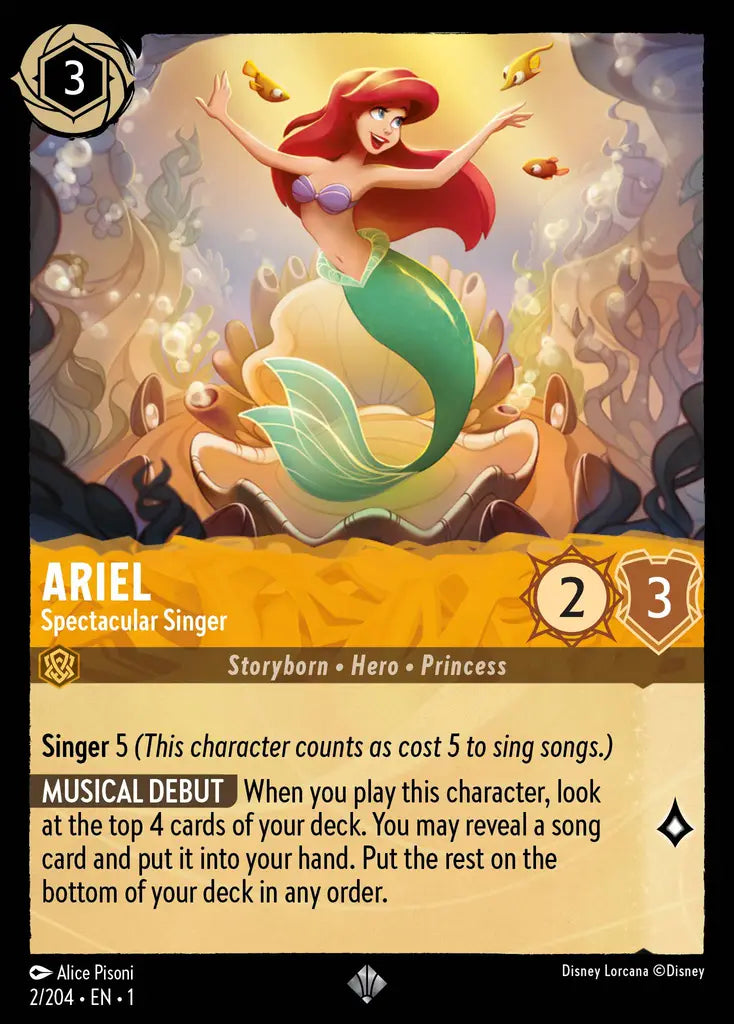 Ariel - Spectacular Singer 2/204 (The First Chapter)