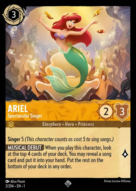 Ariel - Spectacular Singer 2/204 (The First Chapter)