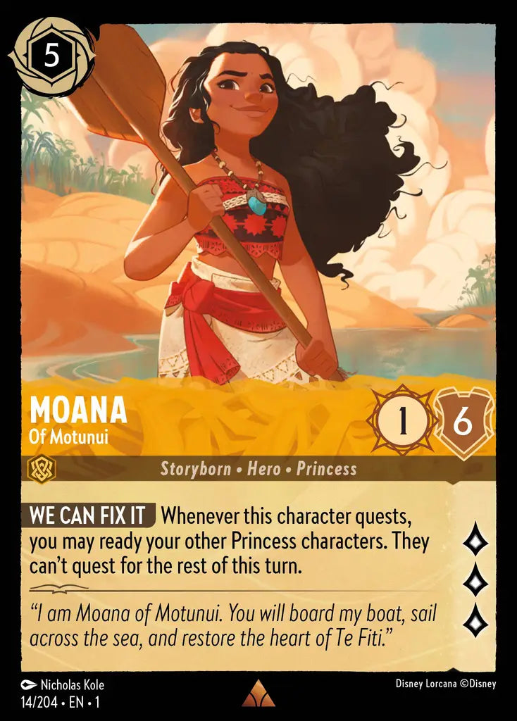 Moana - Of Motunui 14/204 (The First Chapter)