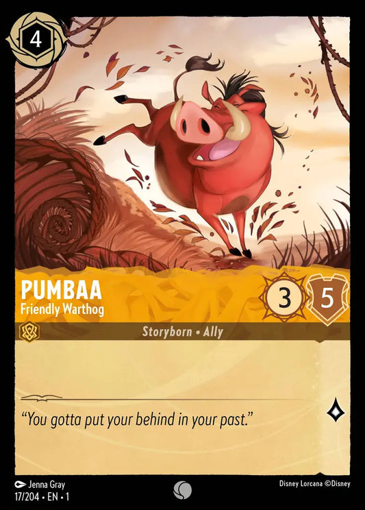 Pumbaa - Friendly Warthog 17/204 (The First Chapter)