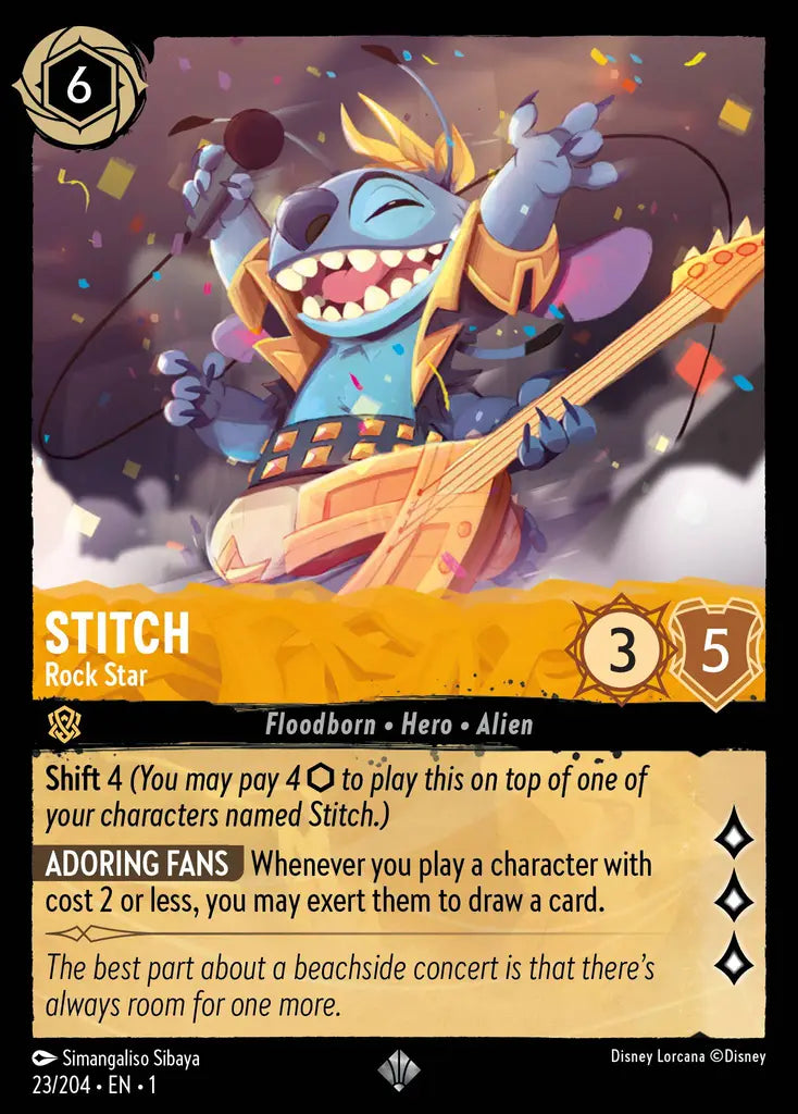 Stitch - Rock Star 23/204 (The First Chapter)