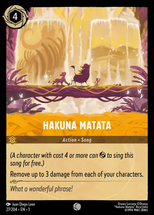 Hakuna Matata 27/204 (The First Chapter)