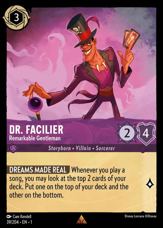 Dr. Facilier - Remarkable Gentleman 39/204 (The First Chapter)