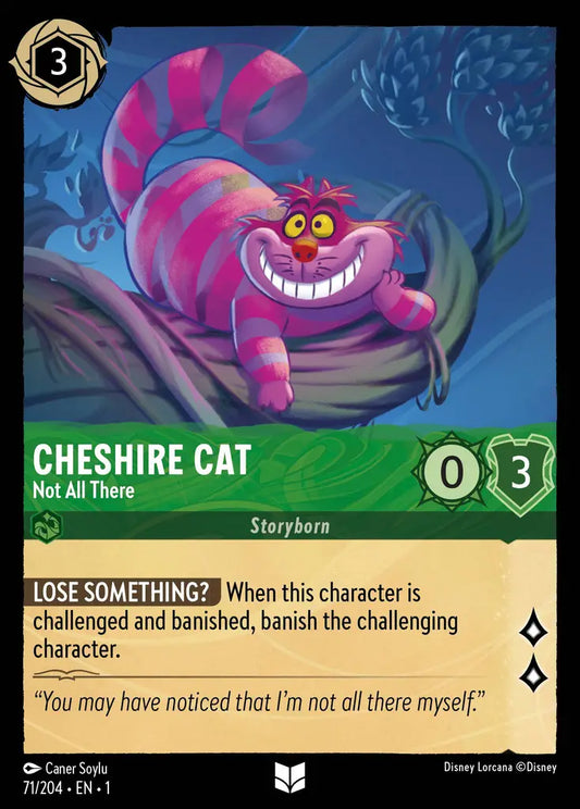 Cheshire Cat - Not All There 71/204 (The First Chapter)