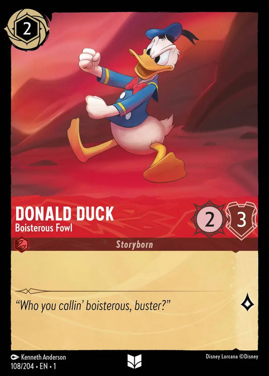 Donald Duck - Boisterous Fowl 108/204 (The First Chapter)