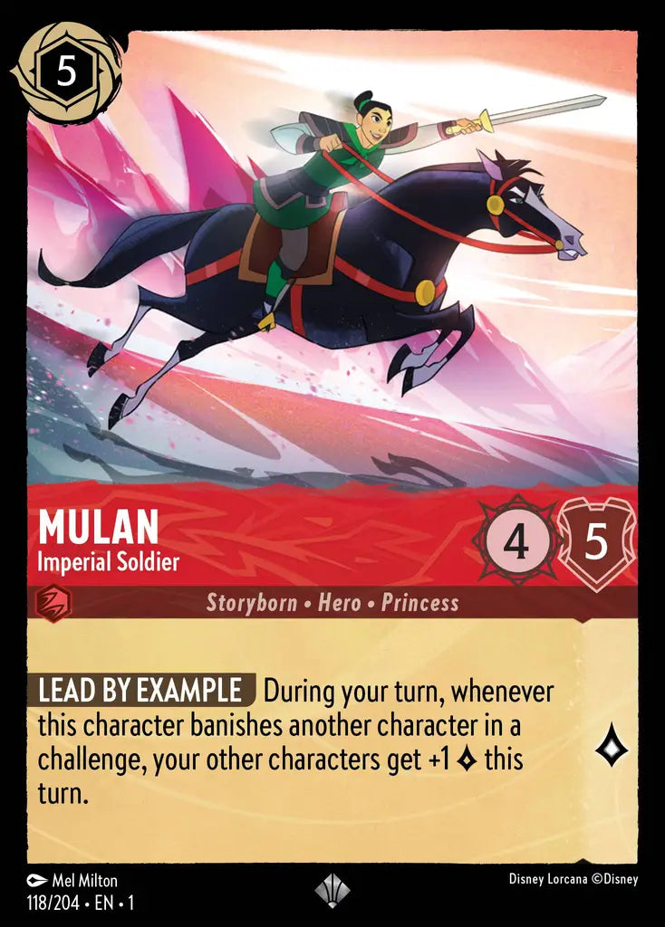 Mulan - Imperial Soldier 118/204 (The First Chapter)