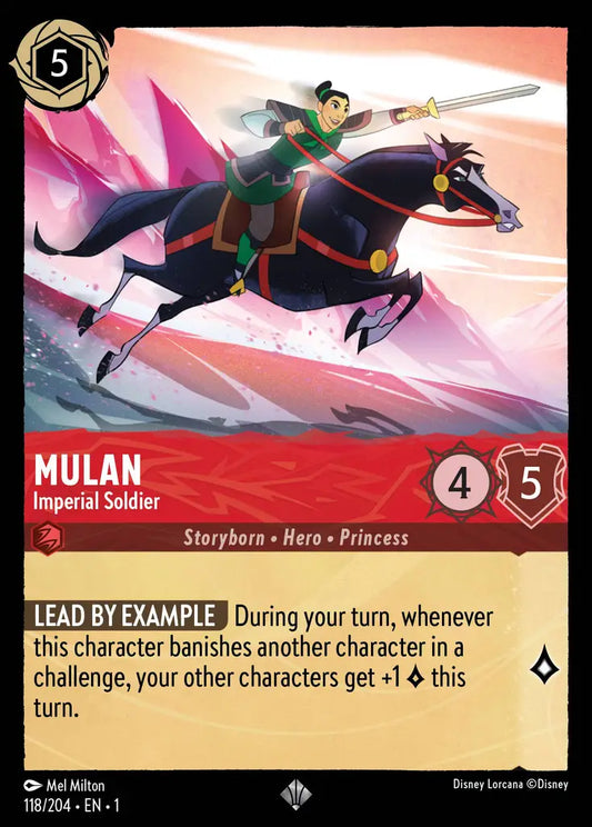 Mulan - Imperial Soldier 118/204 (The First Chapter)