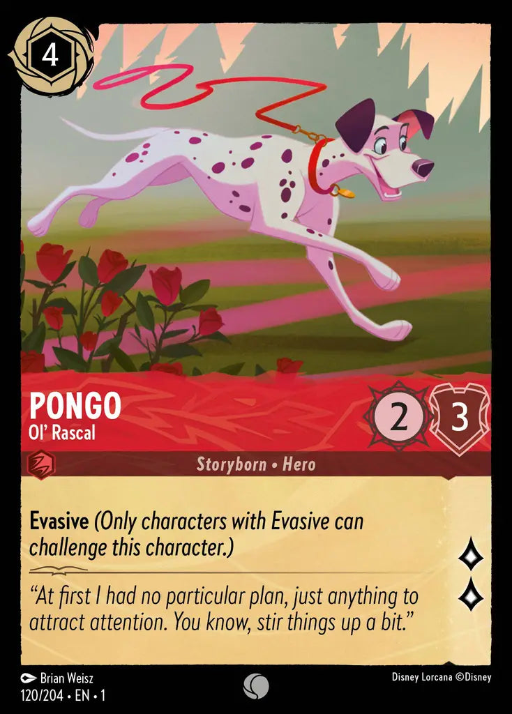 Pongo - Ol' Rascal 120/204 (The First Chapter)