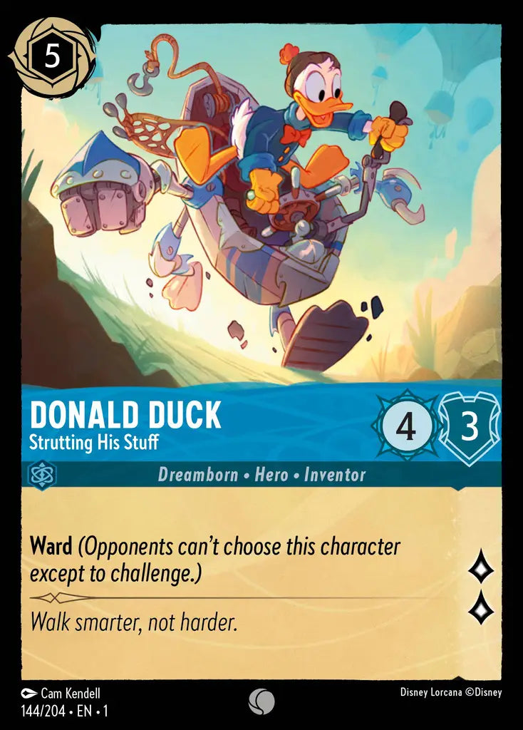 Donald Duck - Strutting His Stuff 144/204 (The First Chapter)