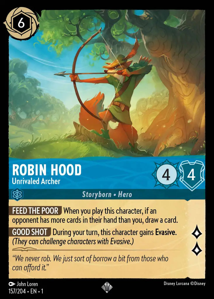 Robin Hood - Unrivaled Archer 157/204 (The First Chapter)