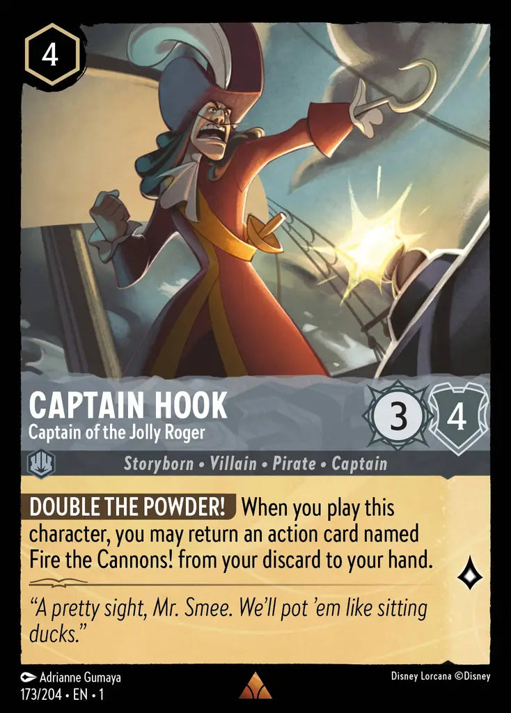 Captain Hook - Captain of the Jolly Roger 173/204 (The First Chapter)