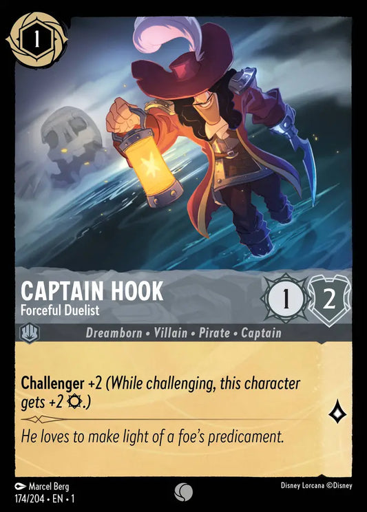 Captain Hook - Forceful Duelist 174/204 (The First Chapter)