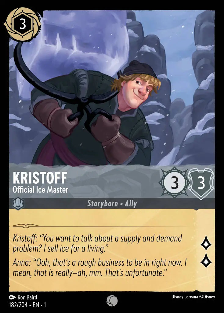 Kristoff - Official Ice Master 182/204 (The First Chapter)