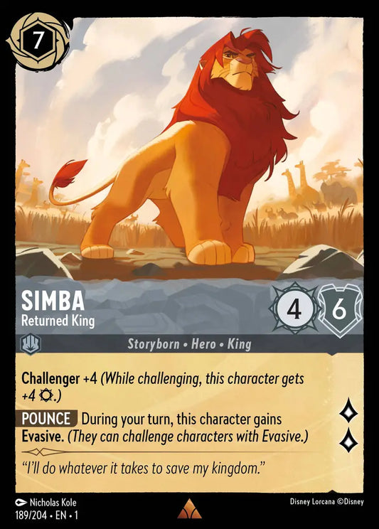 Simba - Returned King 189/204 (The First Chapter)