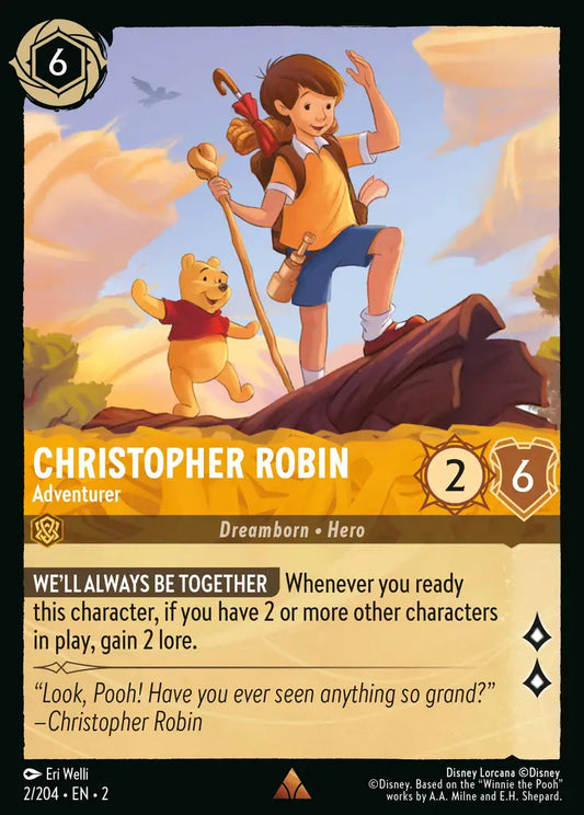 Christopher Robin - Adventurer 2/204 (Rise Of The Floodborn)