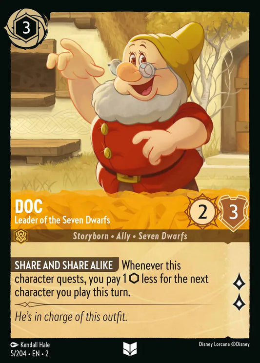 Doc - Leader of the Seven Dwarfs 5/204 (Rise Of The Floodborn)