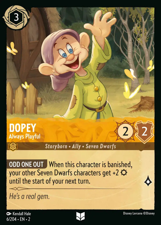 Dopey - Always Playful 6/204 (Rise Of The Floodborn)