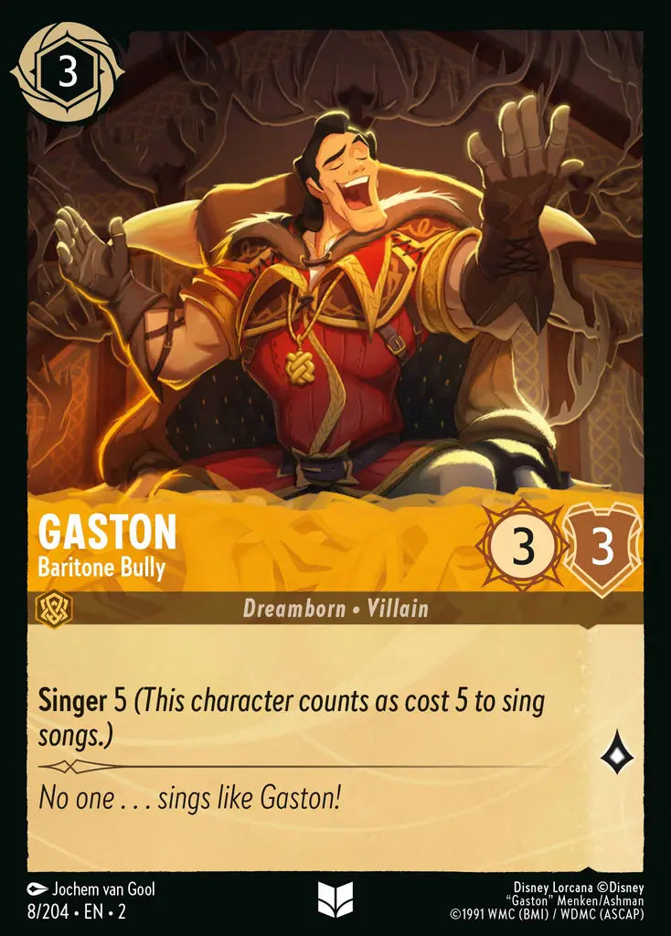 Gaston - Baritone Bully 8/204 (Rise Of The Floodborn)
