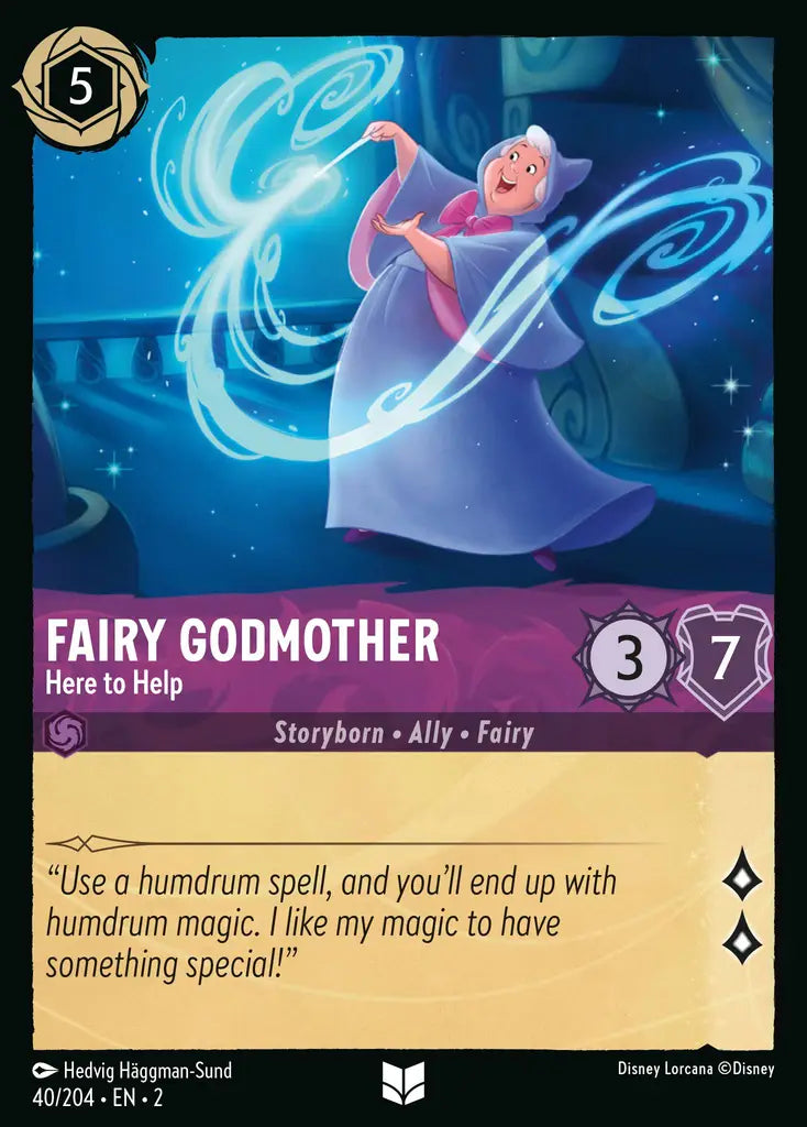 Fairy Godmother - Here to Help 40/204 (Rise Of The Floodborn)