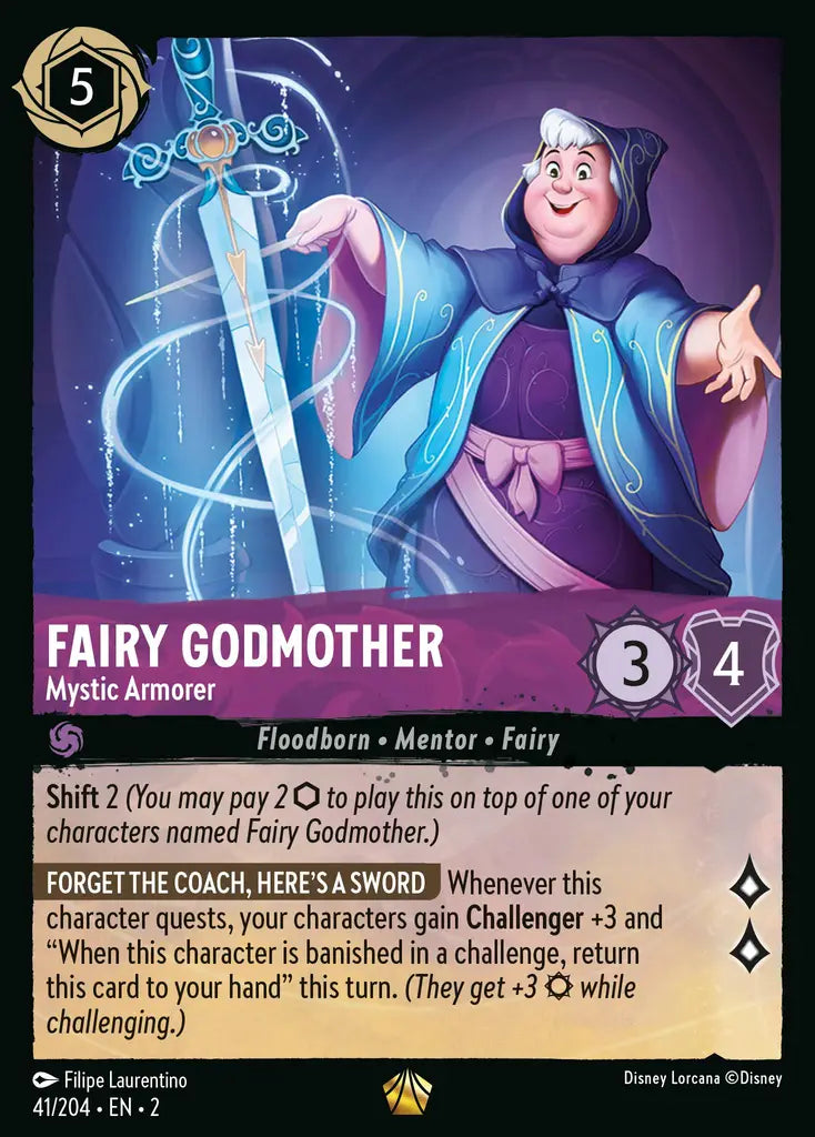 Fairy Godmother - Mystic Armorer 41/204 (Rise Of The Floodborn)
