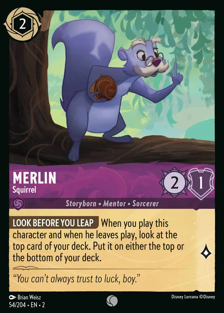 Merlin - Squirrel 54/204 (Rise Of The Floodborn)
