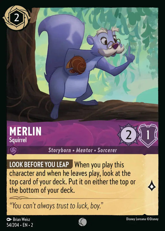 Merlin - Squirrel 54/204 (Rise Of The Floodborn)