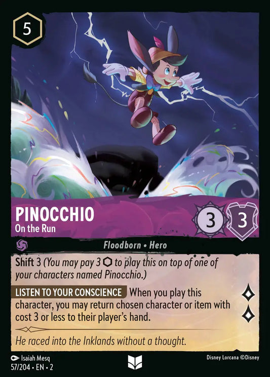 Pinocchio - On the Run 57/204 (Rise Of The Floodborn)