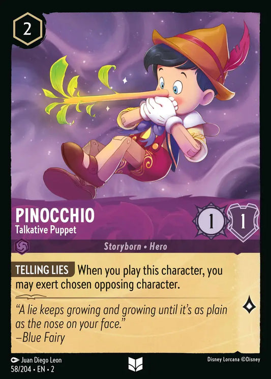 Pinocchio - Talkative Puppet 58/204 (Rise Of The Floodborn)