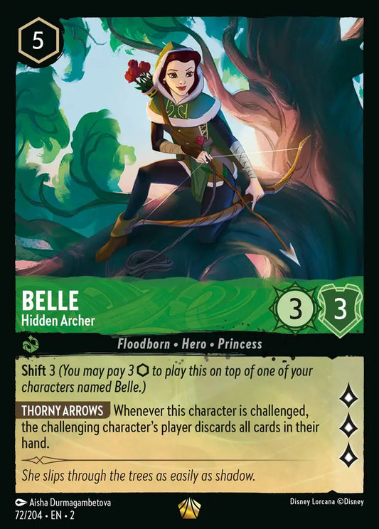 Belle - Hidden Archer 72/204 (Rise Of The Floodborn)