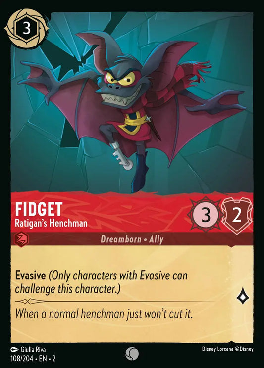 Fidget - Ratigan's Henchman 108/204 (Rise Of The Floodborn)