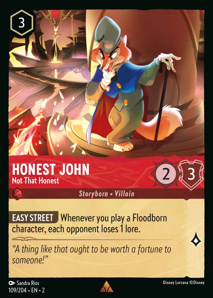 Honest John - Not That Honest 109/204 (Rise Of The Floodborn)
