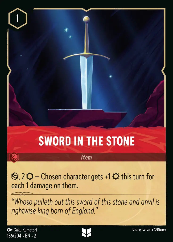 Sword in the Stone 136/204 (Rise Of The Floodborn)
