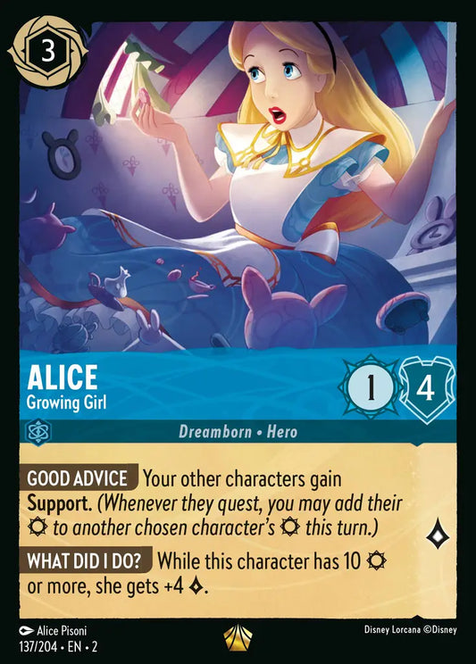 Alice - Growing Girl 137/204 (Rise Of The Floodborn)