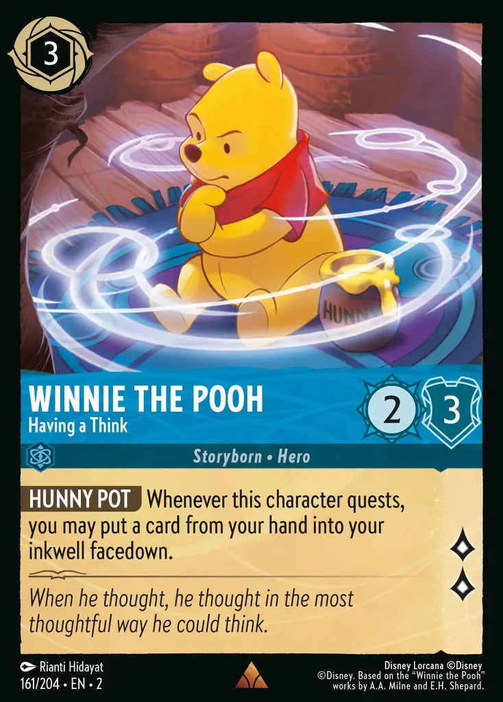 Winnie the Pooh - Having a Think 161/204 (Rise Of The Floodborn)
