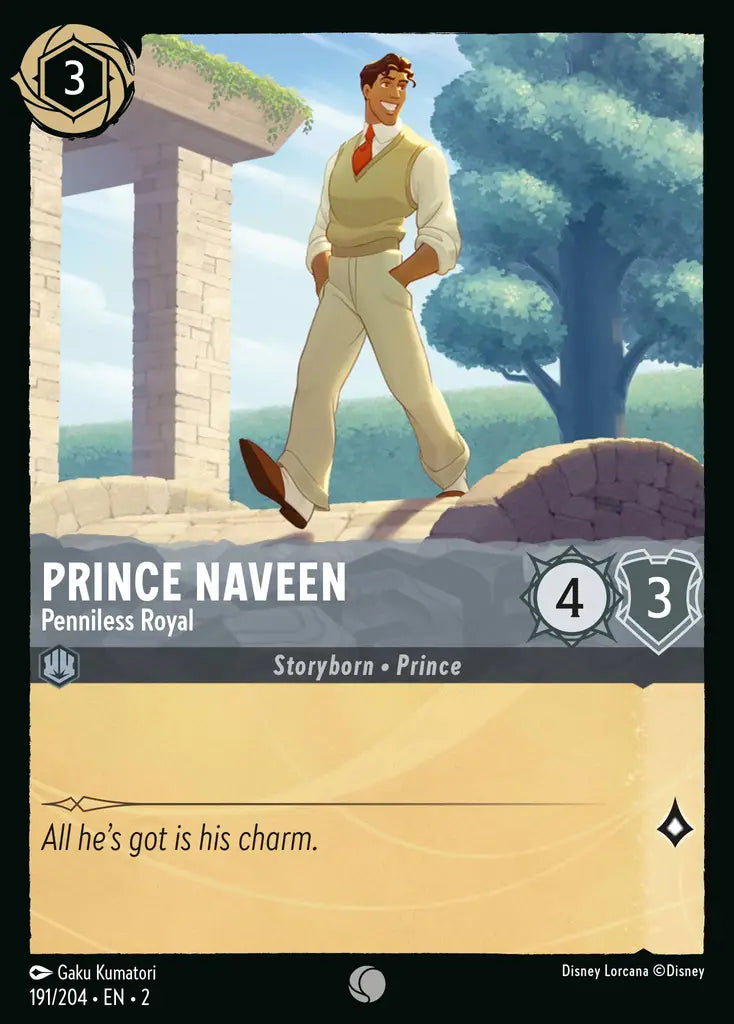 Prince Naveen - Penniless Royal 191/204 (Rise Of The Floodborn)