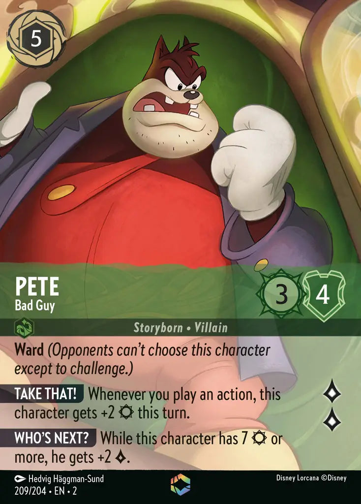 Pete - Bad Guy 209/204 - Enchanted (Rise Of The Floodborn)