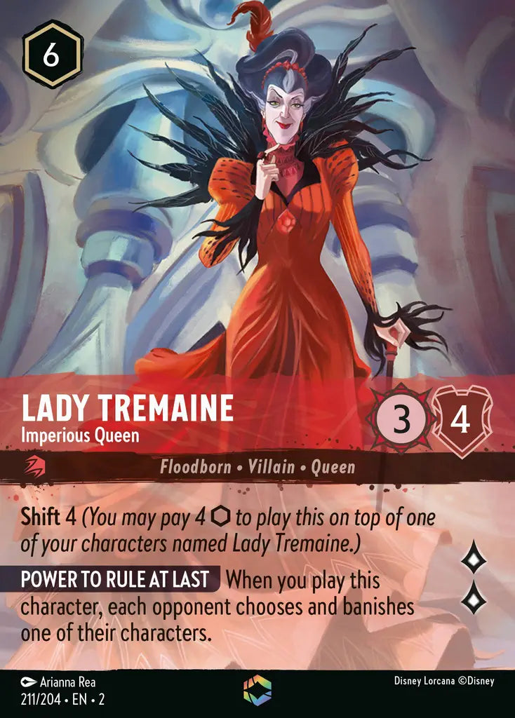 Lady Tremaine - Imperious Queen 211/204 - Enchanted (Rise Of The Floodborn)