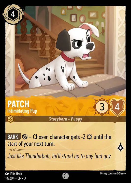 Patch - Intimidating Pup 14/204 (Into The Inklands)