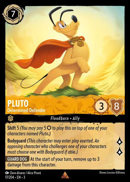Pluto - Determined Defender 17/204 (Into The Inklands)