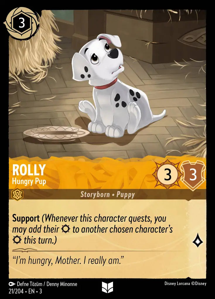 Rolly - Hungry Pup 21/204 (Into The Inklands)