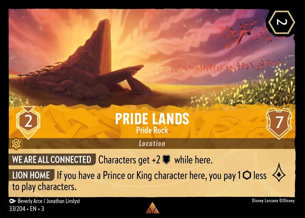 Pride Lands - Pride Rock 33/204 (Into The Inklands)