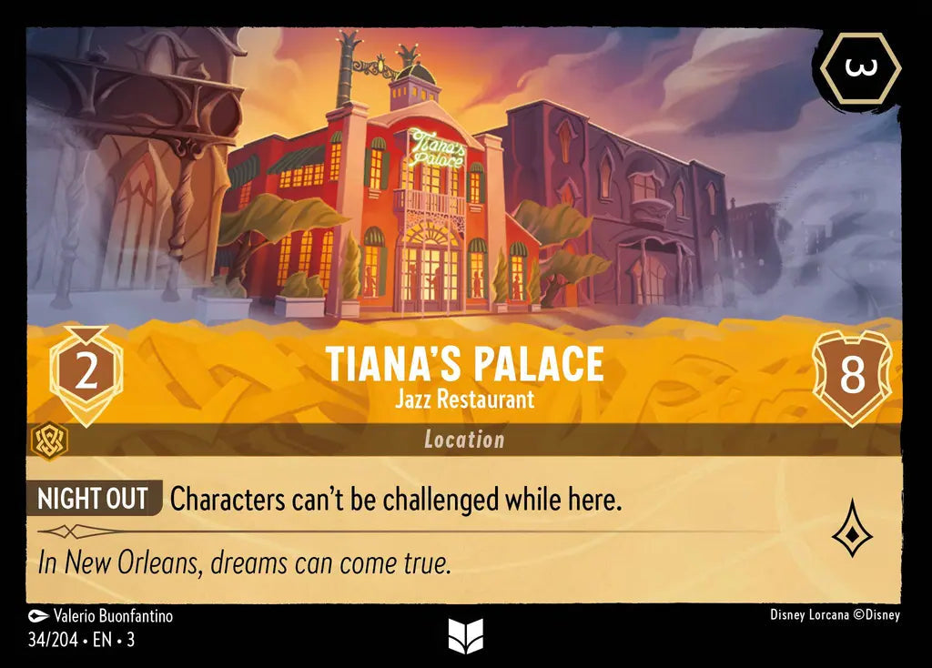 Tiana's Palace - Jazz Restaurant 34/204 (Into The Inklands)