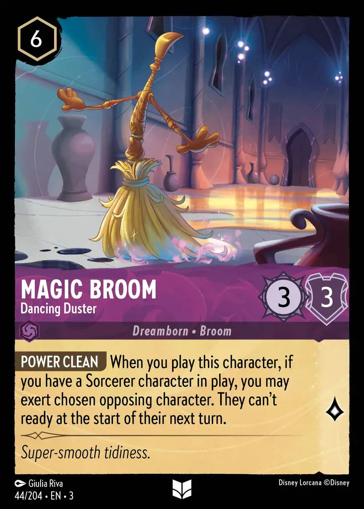 Magic Broom - Dancing Duster 44/204 (Into The Inklands)