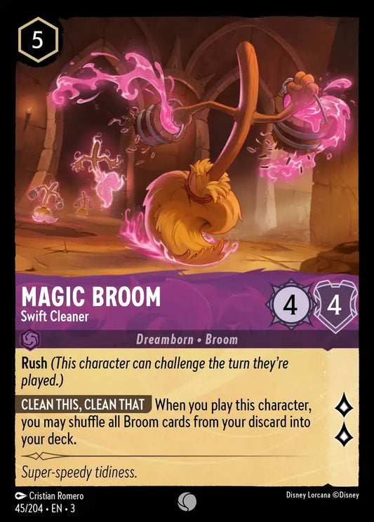 Magic Broom - Swift Cleaner 45/204 (Into The Inklands)