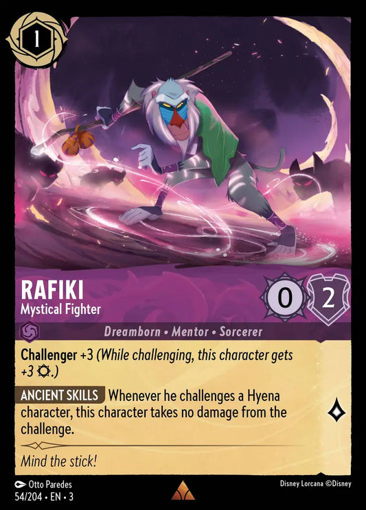 Rafiki - Mystical Fighter 54/204 (Into The Inklands)