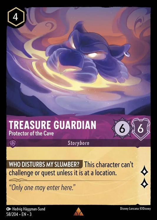 Treasure Guardian - Protector of the Cave 58/204 (Into The Inklands)