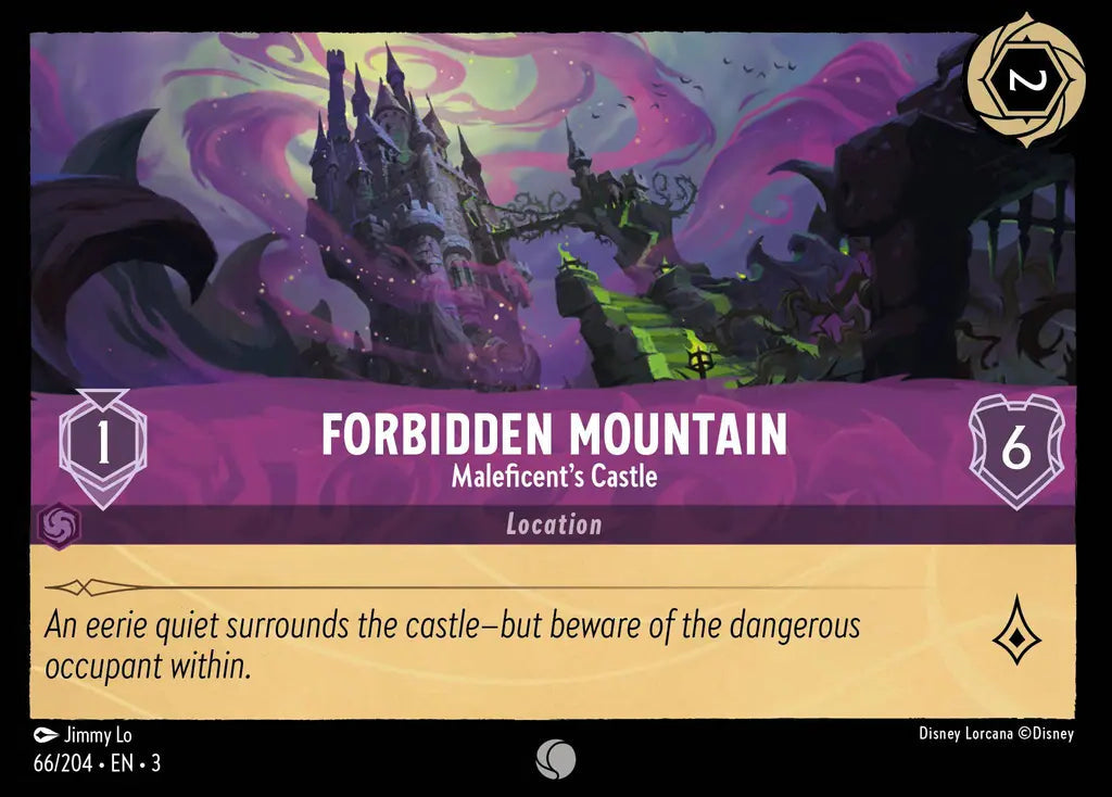 Forbidden Mountain - Maleficent's Castle 66/204 (Into The Inklands)