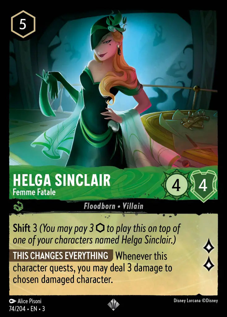 Helga Sinclair - Femme Fatale 74/204 (Into The Inklands)
