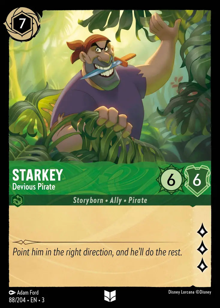 Starkey - Devious Pirate 88/204 (Into The Inklands)