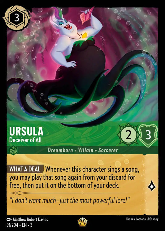Ursula - Deceiver of All 91/204 (Into The Inklands)